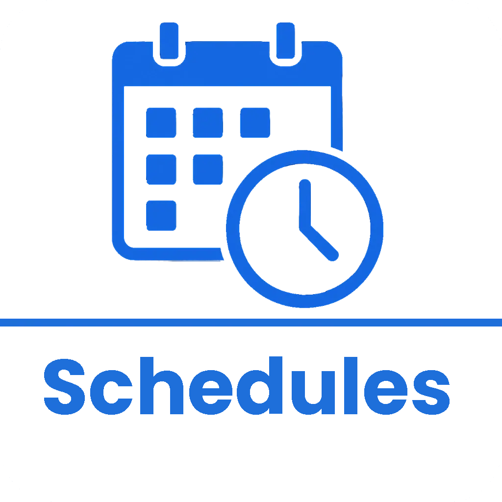 Schedules